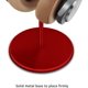 thumbnail image 4 of Soporte para auriculares, soporte para auriculares de madera de nogal y aluminio, soporte para auriculares para juegos de nogal natural con base fuerte y pesada para todos los tamaños de auriculares (, 4 of 5