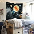 thumbnail image 5 of DaShan Space Planet Tapestry Wall Hanging,Universe Galaxy Tapestries for Dorm Living Room Bedroom Decor 50x60 Inches, 5 of 6