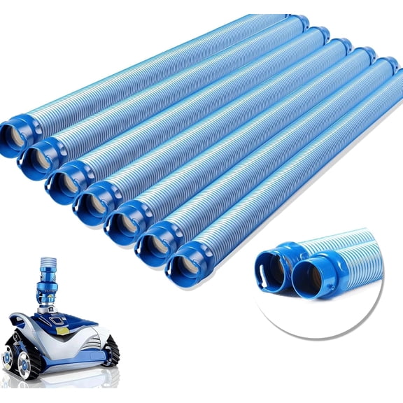 7 Pack R0527700 Pool Cleaner Hose Replacement Kit, Swimming Pool Hose for for Zodiac Baracuda MX6 MX8 X7 T3 T5 Swimming Pool Cleaner, 39 Inches Twist Lock Pool Vacuum Hose Replacement Kit