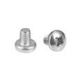 thumbnail image 1 of Unique Bargains M6x8mm Machine Screws Pan Phillips Cross Head Screw Fasteners Bolts 20Pcs, 1 of 3