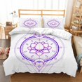 thumbnail image 3 of 3D Geometry Pattern Duvet Covercm 3D Print Microfiber Adults Children with 2 Pillowcases Double Bedding Set with Zipper, 3 of 5