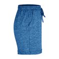 thumbnail image 7 of Bzhegqhd Spring Summer Solid Color Pockets Yoga Drawstring Outwear Sports Shorts for Women, 7 of 7