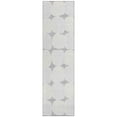 thumbnail image 2 of Addison Rugs Chantille Indoor/Outdoor Transitional Circles Gray Washable Runner Rug, 2'3" x 7'6", 2 of 6