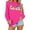 Hot Pink, variant on Halloween for Women Goose Graphic Halloween Sweatshirt Ghost Long Sleeve Shirts Graphic Tees Fall Spooky Pullover Tops Grey XXL