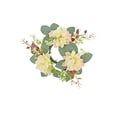 thumbnail image 1 of Coronas de Primavera para Puerta Delantera Rosa Anillo de Flores de Primavera Corona de Flores de Puerta Delantera Anillo de Velas de Hortensia Corona de Flores Casa Artificial Centro de Bodas Festiva, 1 of 6