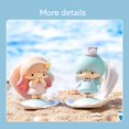 thumbnail image 4 of Sanrio Blue Sea Holiday Series Kuromi Jade Gui Dog Melody Decoración de escritorio de oficina hecha a mano Juguetes para niños Regalo encantador de alta belleza, 4 of 5