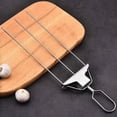 thumbnail image 3 of KLYNE - 3 Way Grill Skewers Shrimp Skewers Stainless Steel Grilling Sticks Bbq Kebab Jq, 3 of 6