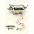 thumbnail image 6 of Antique Inspired Pig Shaped Mini Tape Measure, Cute Vintage Style Pocket Tape Measure, Compact Retractable Measuring Tape for Sewing & Craft, Portable Measuring Tool, 2.36in/6cm, Multicolor, 6 of 6