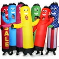 thumbnail image 1 of LookOurWay Air Dancers Inflatable Tube Man Costume, Blue, Adult, 1 of 4