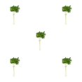 thumbnail image 3 of Advancent Decoración verde Hojas de palma artificiales para ambiente exótico Hojas de palma artificiales Plantas Hoja de plumas de primavera Type2 NO2, 3 of 6