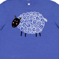 thumbnail image 4 of Inktastic Sheep Curly Wool Lamb Cute Youth T-Shirt, 4 of 5