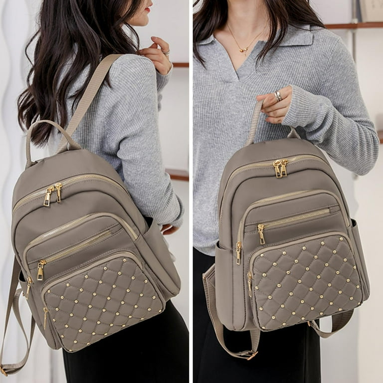 Mini Backpack Purse Water Resistant Nylon Fashion Daypack Casual Travel Bag Faraee Mini Backpack Purse for Women Waterproof Nylon Casual  main image 4