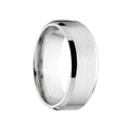 thumbnail image 3 of Custom 6mm Beveled Edge Stainless Steel Ring by Luxurien, 3 of 3