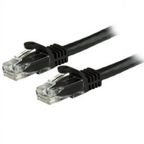 StarTech.com N6PATCH6BK 6 ft. Cat 6 Black Network Ethernet Cable