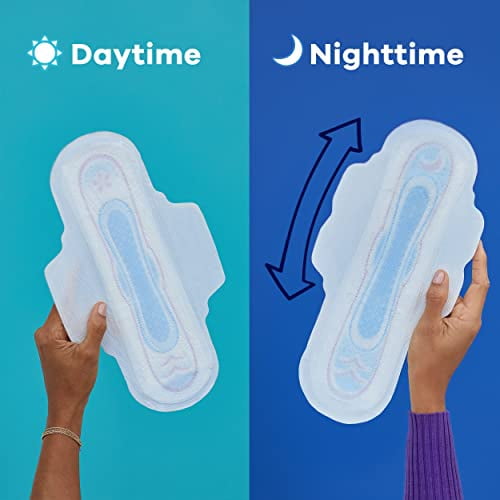 Always Ultra Thin Feminine Pads with Wings for Women, Size 4, 78 Count, Overnight Absorbency, Unscented, (26 count, Pack of 3 - 78 Count Total)