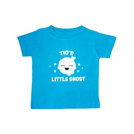 

Inktastic Cute Tio s Little Ghost with Stars Gift Baby Girl T-Shirt