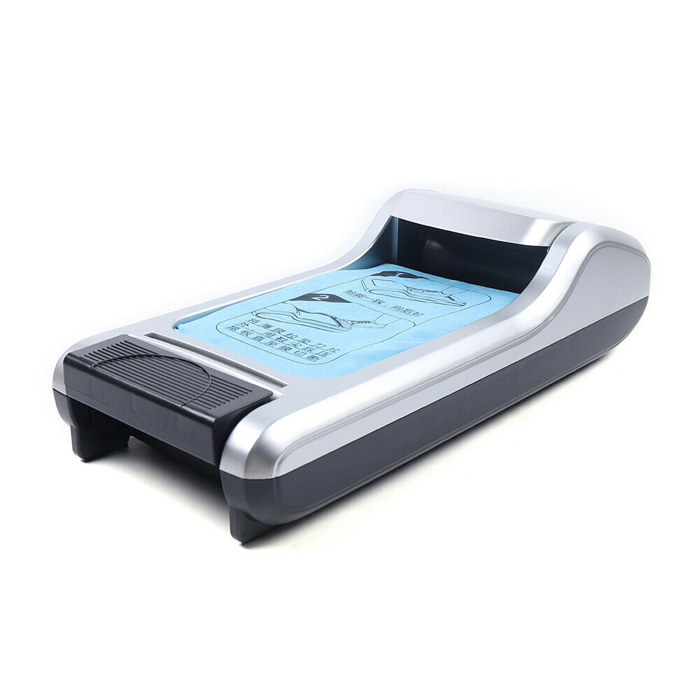 Automatic Shoe Covers Dispenser with 3 Disposable Shoe Film for Home
