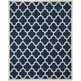 thumbnail image 1 of Momeni NEWPONP-12NVY3959 Hand Tufted Newport Rectangle Rug, Navy - 3 ft. 9 in. x 5 ft. 9 in., 1 of 1
