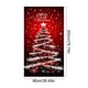 thumbnail image 3 of Decoración Navideña para Puerta | Decoración para Fiestas Navideñas | Cortina Colgante para Árbol de Navidad | Tela de Nailon | 200 X 90 Cm | 1 Unidad | Color a, 3 of 6