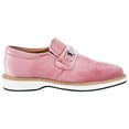 thumbnail image 5 of LIBERTYZENO Boys Loafers Velvet Shoes With Buckle Casual Slip On Shoes Tuxedo Dress Kids Shoes, Rachel Pink 6 Toddler, 5 of 7