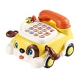 thumbnail image 3 of Juguete de teléfono para bebé, juego de teléfono móvil, juguete educativo para bebés, niños y niñas. amarillo, 3 of 9