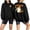 halloween shirts for women Black, variant on QATAINLAV Halloween Sweatshirts for Women Ghost Pumpkin Print Crewneck Tops Fall Long Sleeve Loose Fit Pullover Army Green M