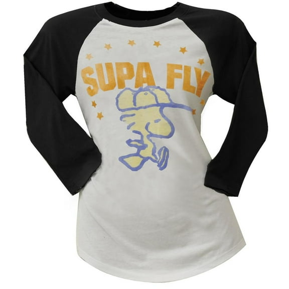 Peanuts - Supa Fly Juniors Raglan - Small