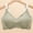 Green, variant on VONCOS Womens Seamless Wirefree Bralette Bra Ultra Comfort Wireless Lounge Sleep Everyday Nylon Spandex Adjustable Straps Beige,Size M