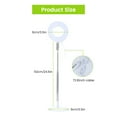 thumbnail image 4 of BeesClover 2 Packs Grow Lights For Indoor Plants With 9 Dimmable Brightness Height Adjustable LED Full Spectrum Plant Light, 4 of 8