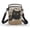 Cat and Daisy Pattern, variant on HELLHERO Cowboy Cat Pattern 4.33x1.97x7.09 Women Crossbody Bag Polyester for Men, Women
