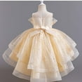 thumbnail image 5 of JCCXIN Girl Dress Puffy Gown Sleeveless Gown With Train For Pageant Performance Recital Party Wedding Lovely 2-3 Years, 5 of 6