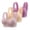 Multicolor #4, variant on 3 Pack Women Front Closure Wireless Bra Fixed Cup Thin Breathable No Underwire Bralette Gentle Gather Casual Lounge Everyday Bras Multicolor #1 2XL
