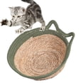 thumbnail image 4 of Nido para gatos tejido a mano, transpirable, redondo, de algodón, cálido, con cojín suave para gatos y perros pequeños de verano (adecuado para mascotas de hasta 3,5 kg/, 4 of 4