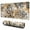 Animal Print Pattern-1, variant on Long Mouse Pads for Desk,Animal Print Pattern Desk Mats on Top Of Desks, Desk Mouse Pad Extra Large with 3mm Non-Slip Base and Stitched Edge for Gaming,Office,Work,Home 31.5"x11.8"