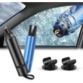 thumbnail image 1 of 2PCS,2-in-1 Window Breaker Seatbelt Cutter, One-Second Force-Driven Glass Breaker Flash Hammer, Car Emergency Escape Tool & Safety Essentials., 1 of 5
