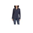 thumbnail image 6 of REV3 Women's Long Sleeve V-Neck Blouse | Blue, Large, 6 of 8