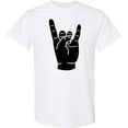 thumbnail image 3 of Inktastic Rocker Horns T-Shirt, 3 of 5