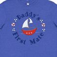 thumbnail image 4 of Inktastic Daddy's First Mate Youth T-Shirt, 4 of 5
