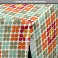 thumbnail image 4 of Geometric Dog Crate Cover, Modernistic Digitally Generated Repetitive Pattern with Mosaic Look Motif, Easy to Use Pet Kennel Cover Small Dogs Puppies Kittens, 7 Sizes, Multicolor, by Ambesonne, 4 of 6