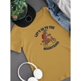thumbnail image 3 of Let's Go Mountains Bear T-Shirt Juniors -Image by Shutterstock,  x-Large, 3 of 4