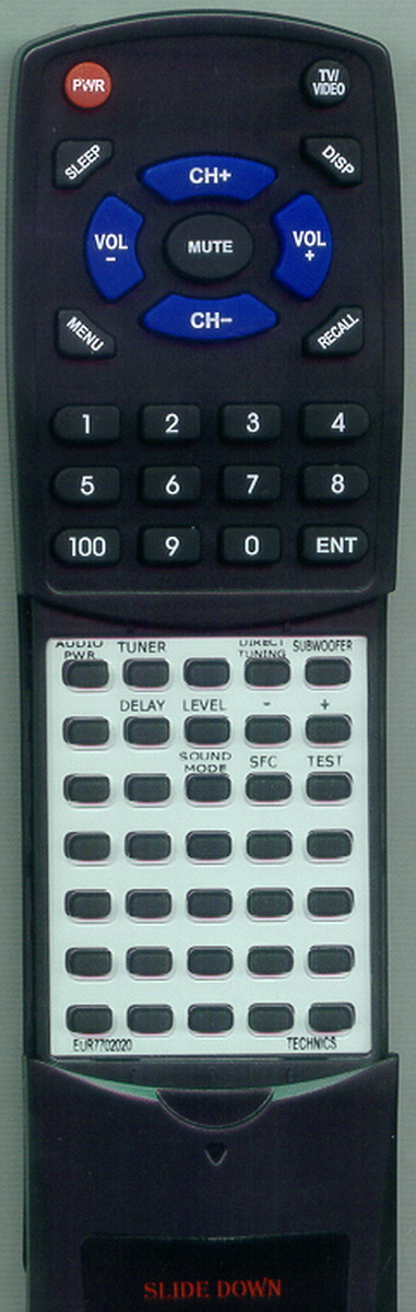 Replacement Remote for CONCERTONE RTZX700, ZX800, ZX700 - Walmart.com