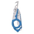 thumbnail image 1 of Foldable Trauma Shear, Stainless Steel Emergency Shear  Portable Latching Function Multifunctional With Scale Ruler For Outdoor Survival Black Orange,Blue,Orange,Sand, 1 of 8