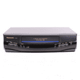 thumbnail image 1 of Restored Panasonic PV-8450 VCR w/ Original Remote, Manual, A/V Cables, & HDMI Converter (Good), 1 of 3