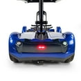 thumbnail image 6 of EV Rider Transport AF 4-Wheel Foldable Mobility Scooter with Upgraded 11.5Ah Lithium Batteries & Actuator Lock, Blue, 51 lb Limit, 6 of 8