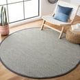 thumbnail image 3 of SAFAVIEH Natural Fiber Axum Geometric Sisal Area Rug, Natural/Dark Grey, 3' x 5', 3 of 11