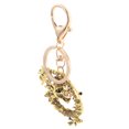 thumbnail image 4 of Metal Dragon Keychain Rabbit Foot Keychains Rings Locket Golden, 4 of 8