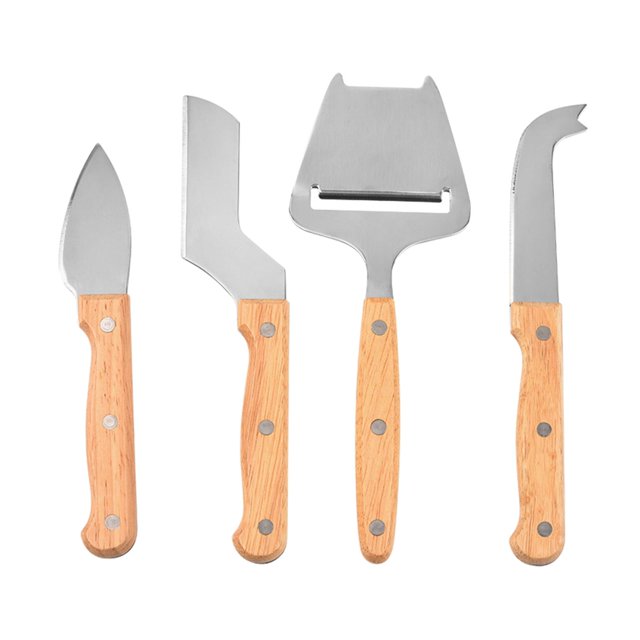 Juego de tablas para queso con 4 es, cubiertos para queso, herramientas para , accesorio de cocina, plato para servir,