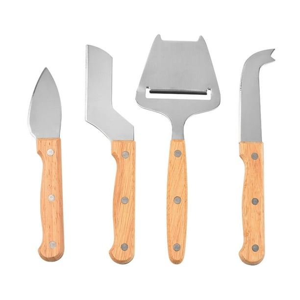 Juego de tablas para queso con 4 es, cubiertos para queso, herramientas para , accesorio de cocina, plato para servir,