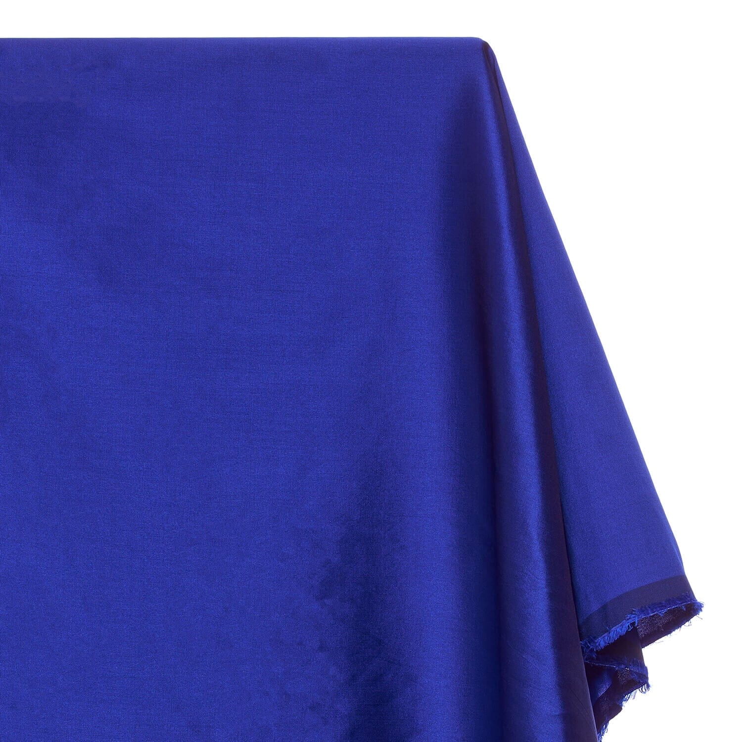 Taffeta Lining 100% Polyester 80 GSM Lightweight Shiny Fabric By The Yard For Sewing Apparel & Accessories - Royal Blue (5 Yards)