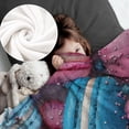 thumbnail image 5 of Macarons Blanket for Kids Women Men, Flannel Macarons Blankets Gifts, Macarons Throw Blanket for Sofa Couch Bed Living Room Soft Warm Cozy Macarons Decor 40" x 50", 5 of 7
